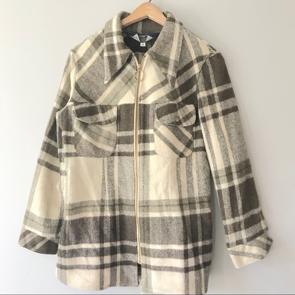 Vintage 70s New York Macintosh Zip Up